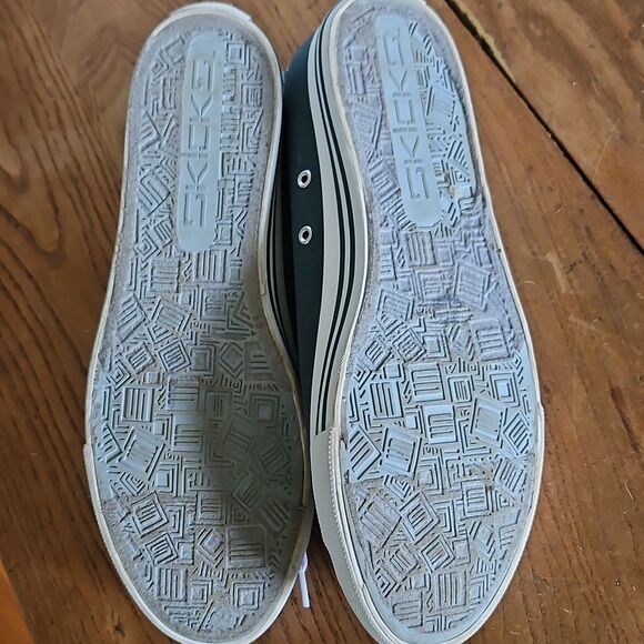 Michigan State Spartans SKICKS Tailgate Sneakers Green White Sz 12 MSU Fan Gear - Picture 7 of 9